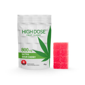 cherry fruit gummies | super strength | sativa | 800mg thc | high dose (copy)