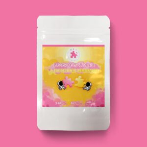 strawberry and lemonade puzzle gummies | 240mg | keo edibles