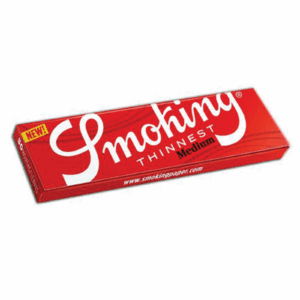 Smoking Red Thinnest Rolling Papers