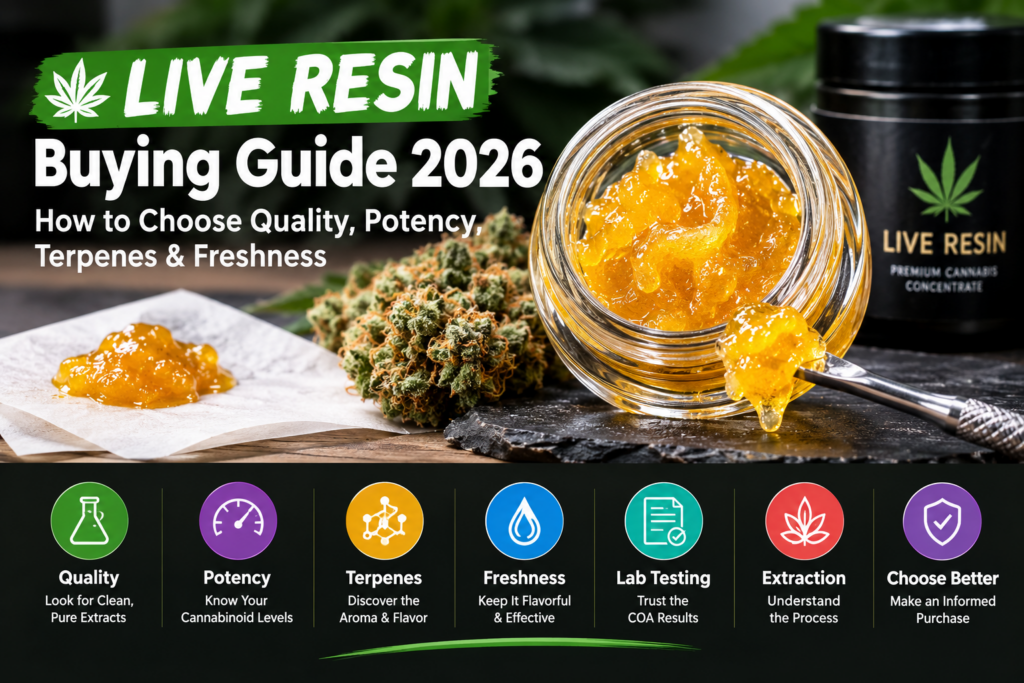 Live Resin Buying Guide 2026
